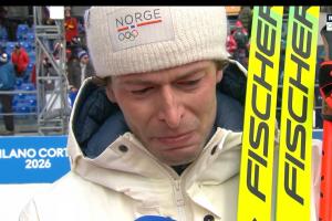 挪威选手冬奥摘铜后落泪：向前女友坦白我出轨了，我一直都在后悔