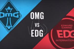OMG队史首次在BO5中战胜EDG：此前EDG在BO5大场面对OMG五连胜