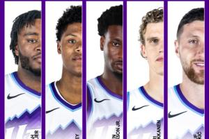 爵士摆出马尔卡宁&JJJ&努尔基奇首发~马卡：3塔先发 那我可太熟了