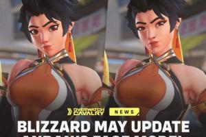 制作组妥协！《守望先锋》宣布将更改新英雄“安燃”的脸部模型