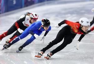 直播吧×咪咕冬奥会中国健儿每日风采：中国短道队混接第四