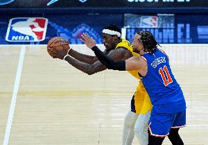 激烈！步行者尼克斯本场39次交替领先 联盟本赛季单场之最