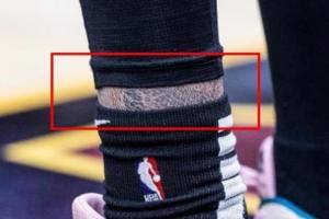 腿长2米2？杜兰特拍身体乳广告 小腿不再龟裂！现已光滑无比！