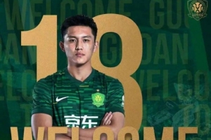 德转更新信息，王禹以3.2万欧的价格从亚泰加盟国安