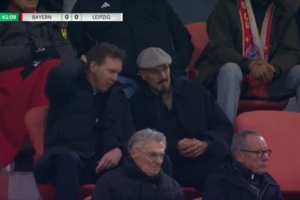 两队有多位德国国脚！纳帅和德国U21主帅现场观战拜仁vs莱比锡