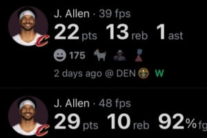 得吃得喝！哈登加盟后的三场 阿伦场均24分10.7板&命中率80.6%