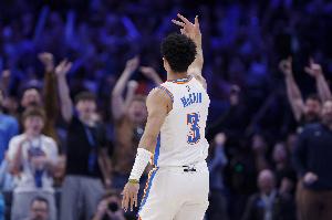 麦凯恩谈融入雷霆：一切都好 氛围超棒能量很足大家都很欢迎我