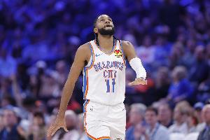 全民皆兵！雷霆半场11人出场10人有得分进账 仅以赛亚·乔上双