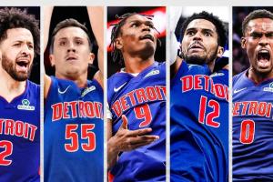 2年前创下历史最长28连败纪录的活塞本季已攀上联盟第一宝座