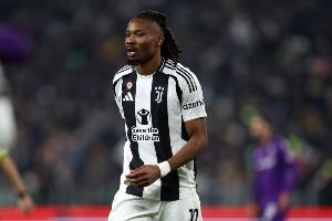 意天空：凯夫伦·图拉姆训练中遭遇骨水肿，很可能缺席对阵国米