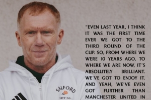 英乙索尔福德城股东！斯科尔斯：我们在足总杯甚至比曼联走得远