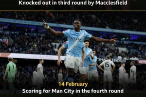 选择的重要性!上个月格伊随水晶宫在足总杯出局,今天为曼城进球