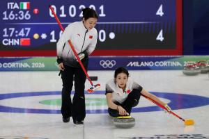 直播吧×咪咕冬奥会中国健儿每日风采：中国冰壶队绝杀意大利