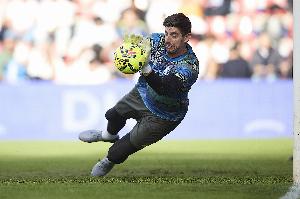 库尔图瓦:本菲卡很强并曾让我们付出代价 阿诺德今天送出多次妙传