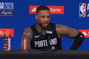 利拉德：伤病对运动员并不代表天塌了 很多人的困难比这严重得多