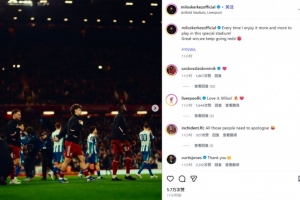 连线进球！凯尔凯兹社媒：愈发享受在安菲尔德踢球  琼斯评论感谢