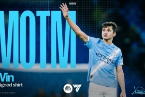 首发踢满全场！官方：胡桑诺夫被票选为曼城本场足总杯队内MVP