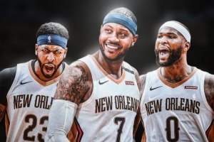 考辛斯：差点与浓眉、甜瓜在鹈鹕组三巨头 若成了2018年或能夺冠