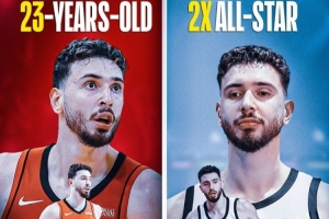 场均21+9！美媒：申京年仅23岁却已参加2次全明星 他的未来很光明