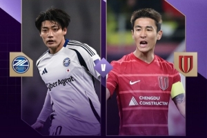 韦世豪入镜，亚冠官推晒蓉城vs町田海报：蓉城想晋级必须客场取胜