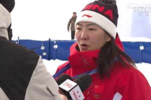 徐梦桃：我现在真的没办法冷静，我感觉今天跳得真的非常非常好