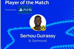 传射建功！吉拉西当选多特vs亚特兰大全场最佳球员