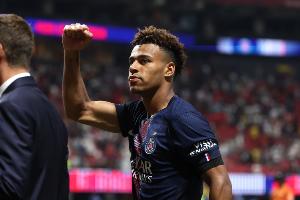 杜埃欧冠淘汰赛打进6球追平伊布、登贝莱，巴黎队史仅少于姆巴佩