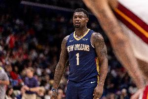 薪资专家：锡安本季出战场次即将达41场 下季1690万转为全额保障