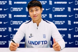 英媒：白昇浩决定推迟肩膀手术，继续为伯明翰和韩国国家队奋战