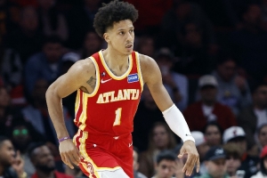 30+10+5！杰伦·约翰逊22投9中&16罚14中砍下32分10板5助3断