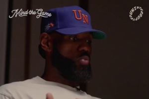 詹姆斯：伤病导致轮换阵容一直在变 我们能有目前的成绩很不错了