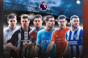 罗伯逊转发海报+山羊表情，祝贺老队友米尔纳加冕英超历史出场王