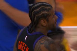 杰伦·格林绝杀！救球队于水火之中！至于水火怎么来的你别问