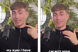 赫伊森曾解释自己的“瞌睡眼”：我没嗑药 这是天生的 遗传自我妈