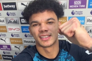 奥赖利赛后寄语球迷：为胜利和两粒进球感到高兴，感谢大家的支持