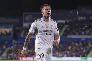 TYC：马斯坦托诺在皇马近况不佳，近四场仅获13分钟出场时间