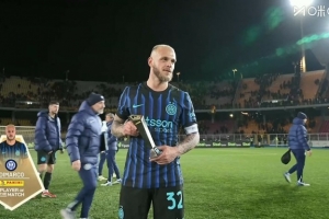 1助攻+7成功传中！意甲官方：迪马尔科当选国米vs莱切MVP