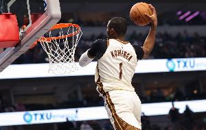 加盟首秀来了？明天老鹰迎战奇才 库明加因左膝骨挫伤出战成疑