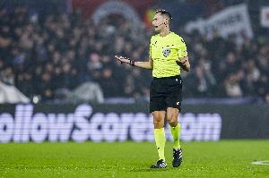 欧冠附加赛多特vs亚特兰大裁判组：玛利亚·桑切斯担任主裁判