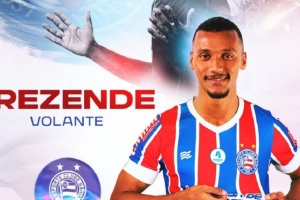 巴伊亚官方：队内中场雷森德转会至青岛西海岸，祝他未来一切顺利