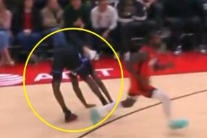 被伊森推飞！爵记：文斯·威廉姆斯恐将遭遇严重的十字韧带损伤