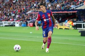 每体：巴萨与坎塞洛有协议，若其表现出色将有机会留队