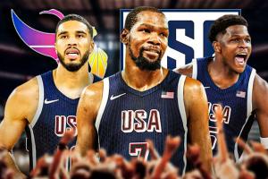 美记预测2028年奥运美国男篮阵容：华子布克獭兔领衔首发 KD替补