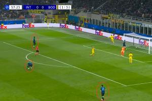 郁闷！阿坎吉突然短路送礼，丢球后他捶地懊恼+国米防线全员呆滞