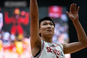 稳打稳扎！NCAA常规赛-淡厚然替补出场17分钟 4投3中得到7分3板