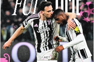 自18-19赛季逆转马竞后，尤文最近5次出战欧冠淘汰赛均未能晋级