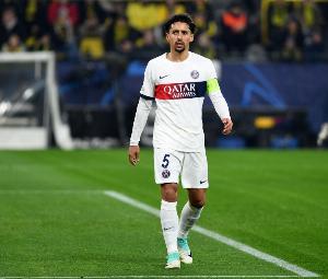 巴黎队史欧冠淘汰赛进球榜：姆巴佩居首，马尔基尼奥斯并列次席