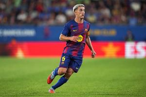 记者：加维今日跟随巴萨预备队训练，已越来越接近复出