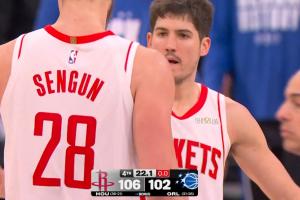 谢泼德三分杀死比赛 下半场独砍17分！