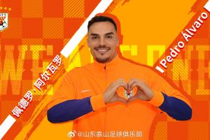 记者：泰山外援阿尔瓦罗没有伤病，未参加热身赛是教练组出于保护